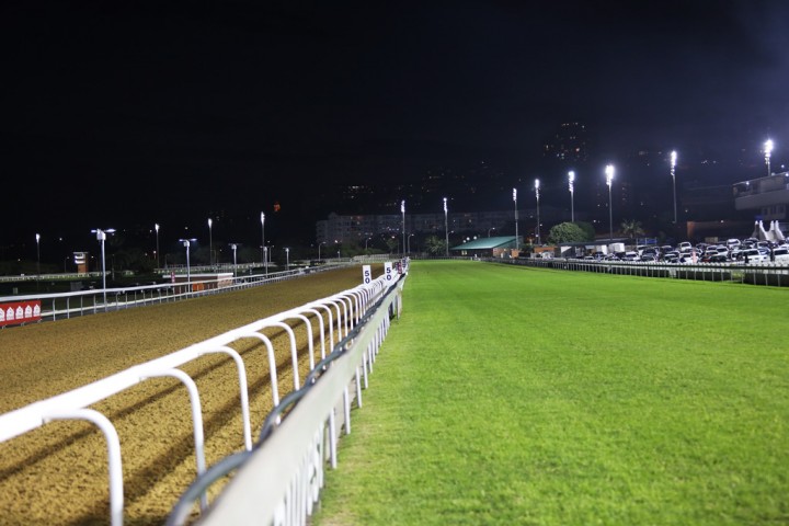 view of the greyville poly and turf tracks