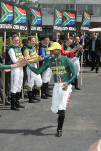 Champion Jockey S'Mango Khumalo will head up the local team of jockeys